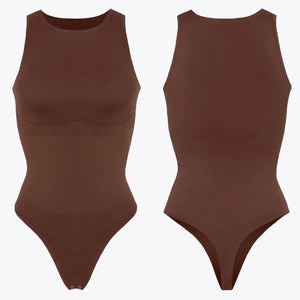 1+1 AKCIÓ RunwayShape EverydayControl High Neck Alakformáló Tanga Bodysuit