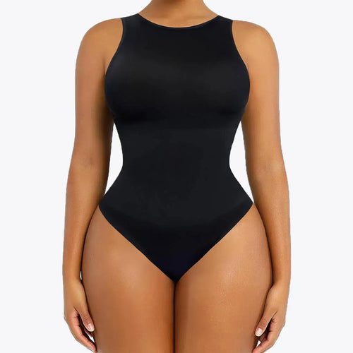 1+1 AKCIÓ RunwayShape EverydayControl High Neck Alakformáló Tanga Bodysuit